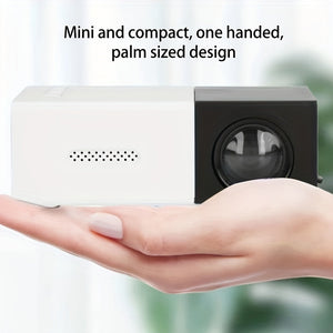 HD Mini Projector, Portable Outdoor Movie Projector Aleck