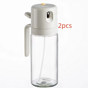 2 In 1 Oil Sprayer Bottle BBQ Cooking Oil Dispenser Aleck