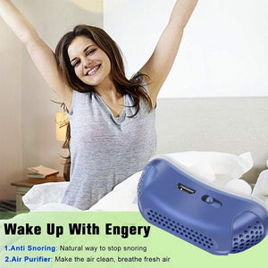 Micro CPAP Sleep Apnea Machine For Travel & Anti Snoring -Sleep Apnea Treatment Aleck