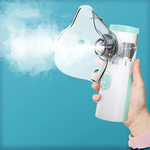 OmniBreathe Portable Nebulizer: Compact Saline Solution Therapy Featuring Omron Technology for Efficient Respiratory Relief Wanda Supply