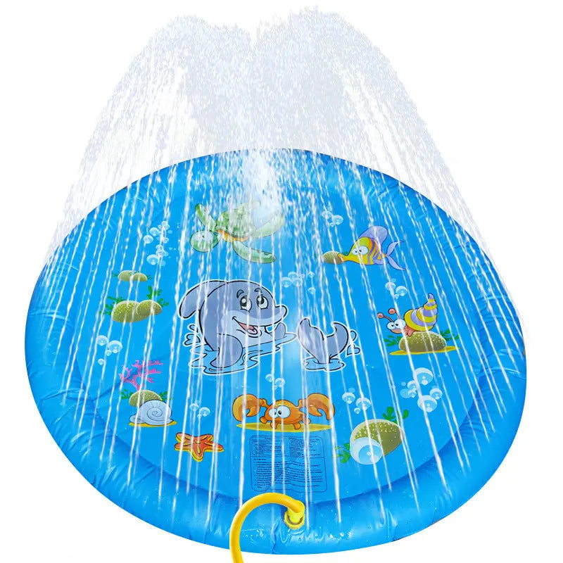 Non-Slip Splash Pad For Kids And Pet Dog Pool Summer Outdoor Water Toys Fun Backyard Fountain Play Mat Aleck