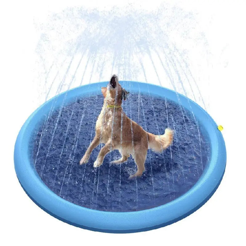 Non-Slip Splash Pad For Kids And Pet Dog Pool Summer Outdoor Water Toys Fun Backyard Fountain Play Mat Aleck