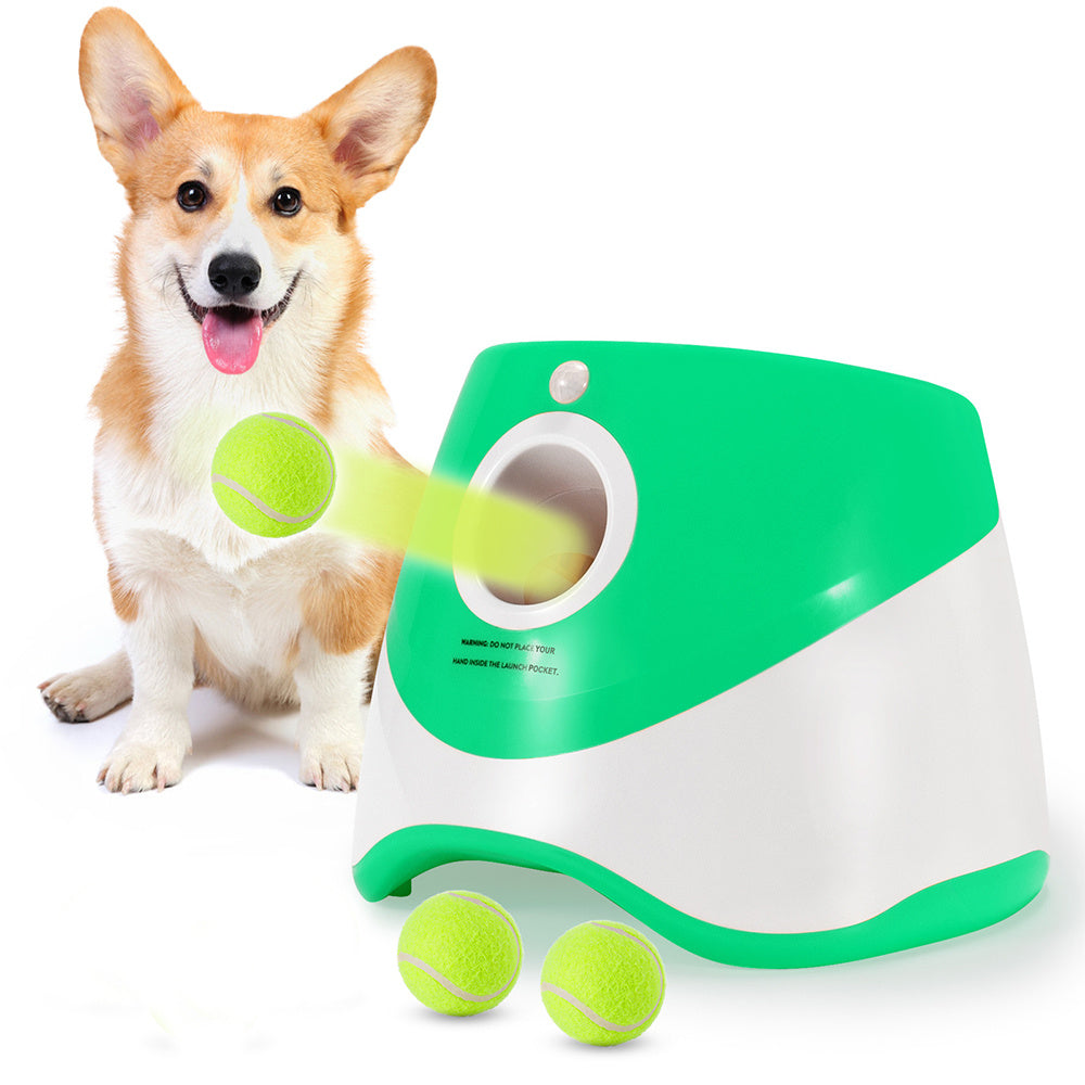 Automatic Pet Ball Launcher - Interactive Exercise Toy for Dogs Jervis Family Store