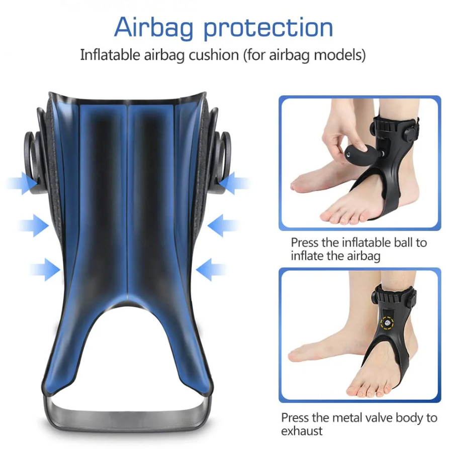 Drop Foot Brace - Ankle Foot Orthosis for Support & Stability