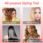 3-in-1 Hot Air Styler and Rotating Hair Dryer for Dry Hair, Curl Hair, Straighten Hair