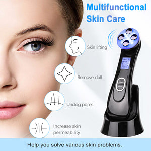 Skin Tightening Facial Machine for Skin Rejuvenation LED Light Therapy carerspark