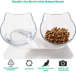 Anti-vomiting orthopaedic cat bowl Aleck