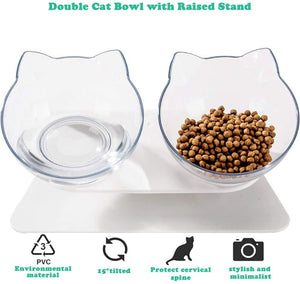 Anti-vomiting orthopaedic cat bowl Aleck