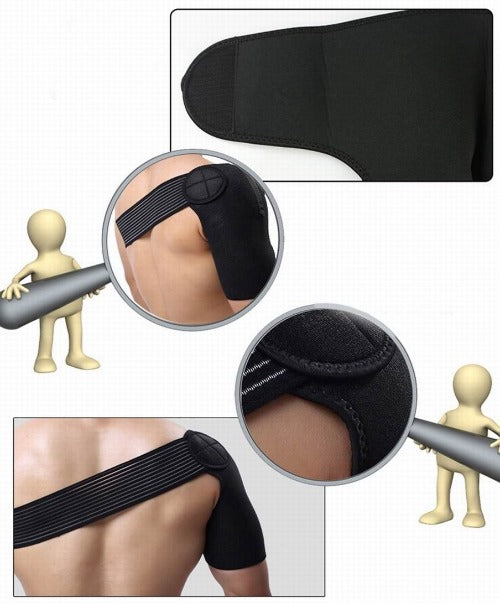 Shoulder Support Brace - Compression Support Strap ~ Relieve Shoulder Pain! Affordable Compression