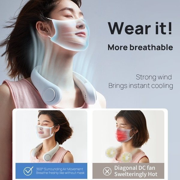 🔥2024 New Portable Neck Fan FOFOPO