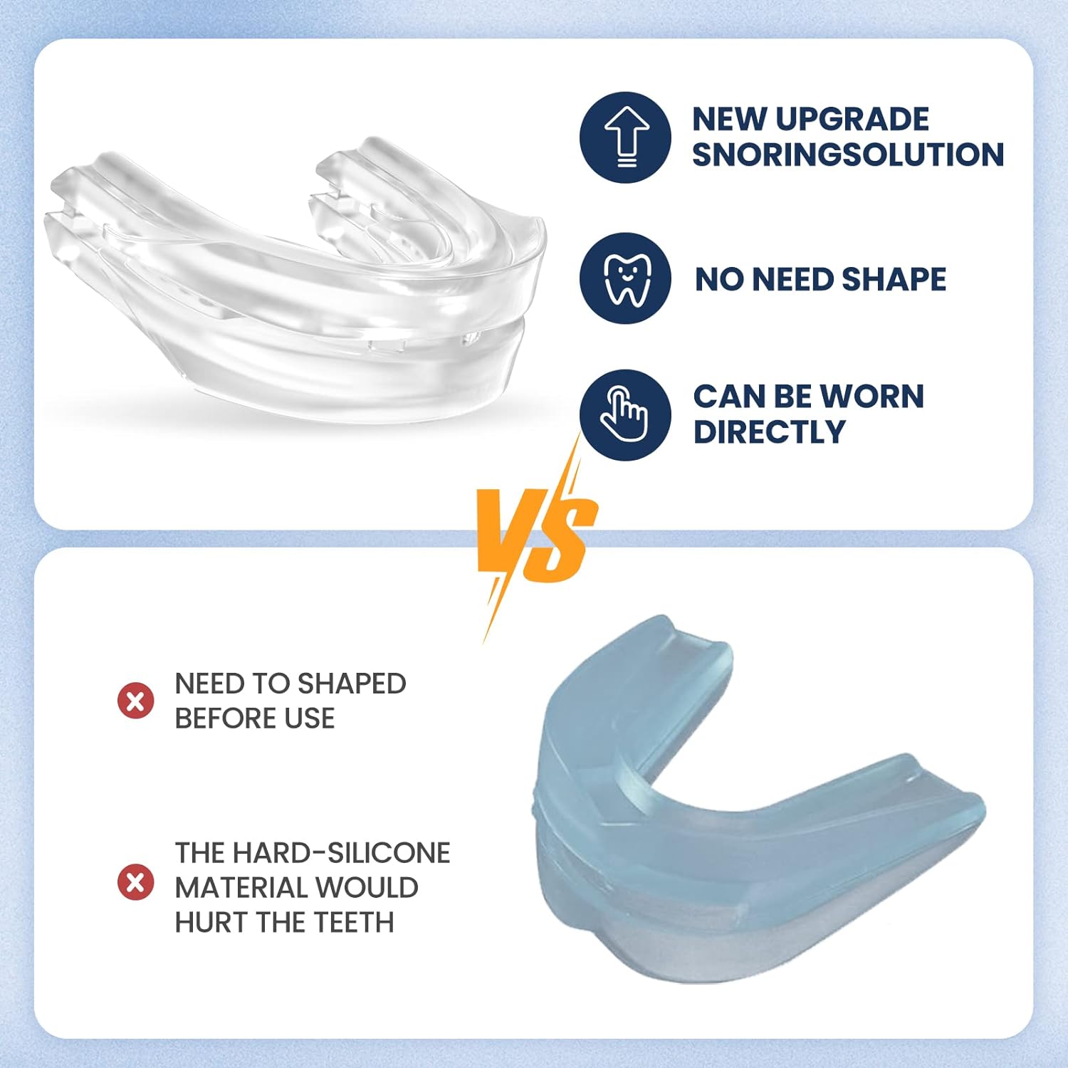 Anti Snoring Sleep Apnea Mouthpiece Guard Aleck