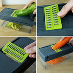 14/15/16pcs/Set, Vegetable Chopper, Multifunctional Fruit Slicer, Manual Food Grater FOFOPO