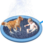 Non-Slip Splash Pad For Kids And Pet Dog Pool Summer Outdoor Water Toys Fun Backyard Fountain Play Mat Aleck