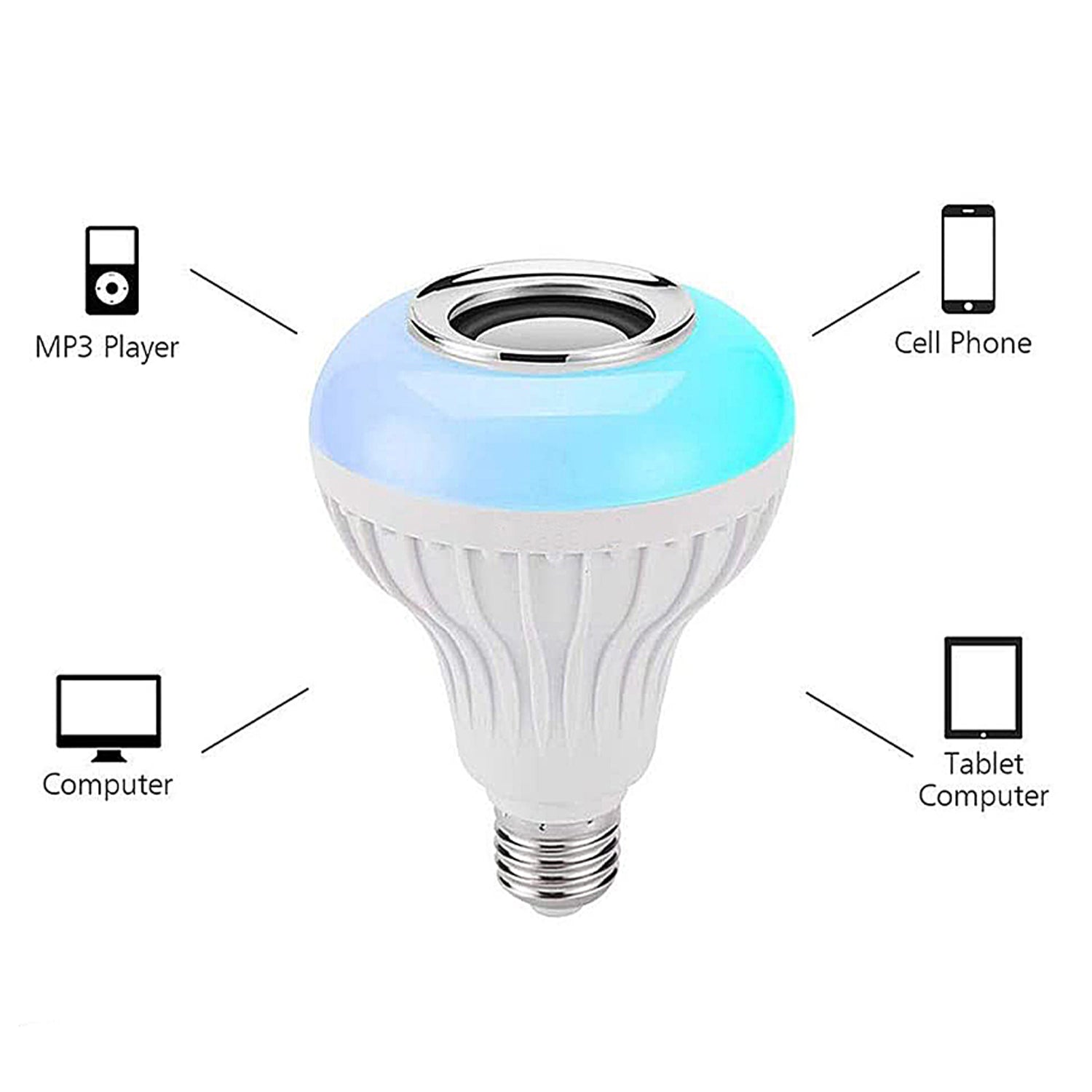 LED Lightbulb Speaker