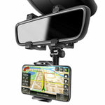 Universal 360 Rotation Rearview Mirror Mount Stand Holder for Phone AICase