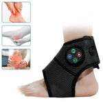 Electric Ankle Foot Massager Vibration Hot Compress Smart Air Pressure Multifunctional Brace Support Relaxation Treatments ColorCode