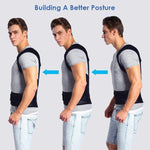 Adjustable Back Posture Corrector Low Support Shoulder Brace For Men & Women Aleck