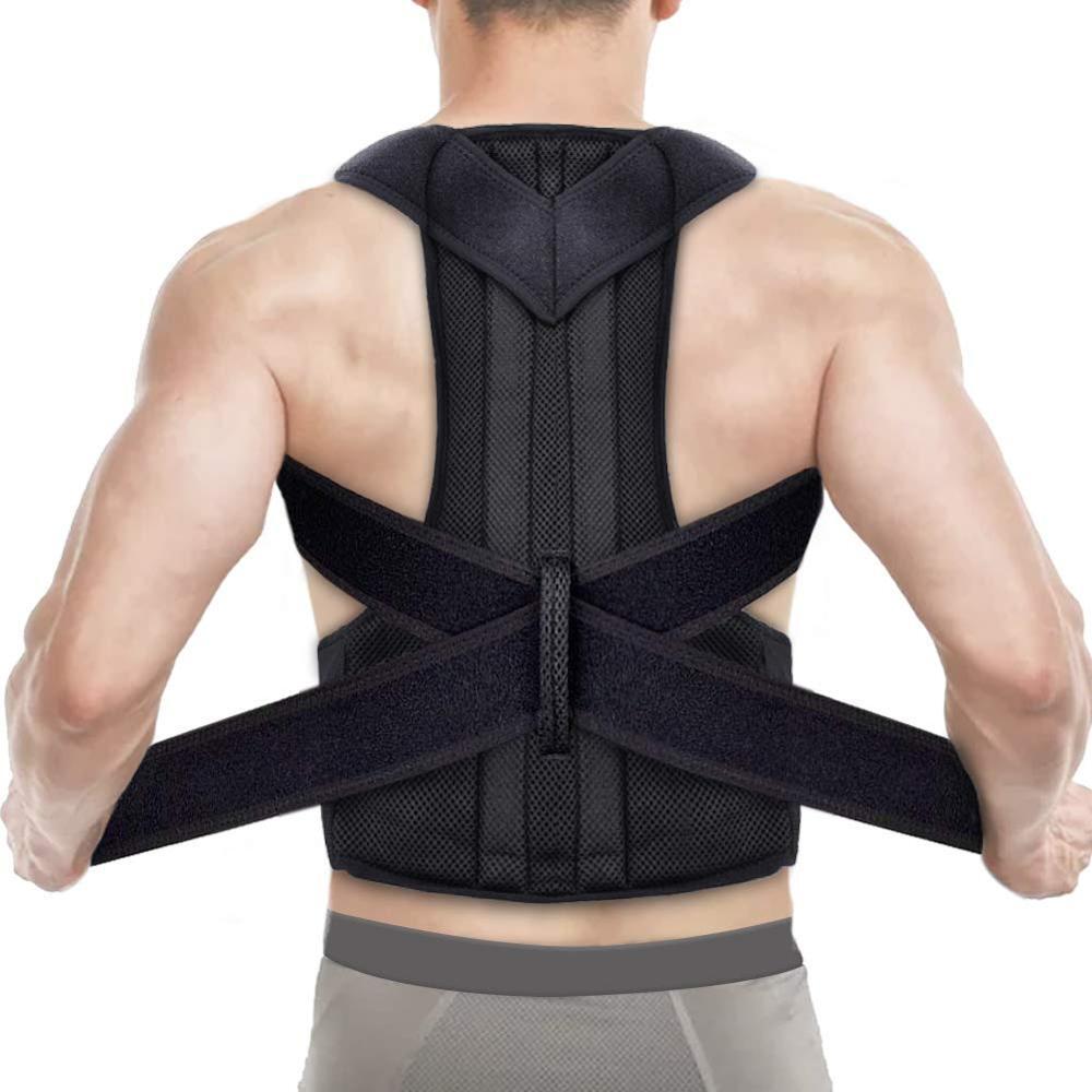 Adjustable Back Posture Corrector Low Support Shoulder Brace For Men & Women Aleck