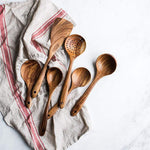 Teak Wooden Utensil Sets Aleck