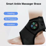 Electric Ankle Foot Massager Vibration Hot Compress Smart Air Pressure Multifunctional Brace Support Relaxation Treatments ColorCode