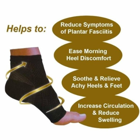 Compression Relief - Open Toe Nano Ankle Socks! Affordable Compression Socks