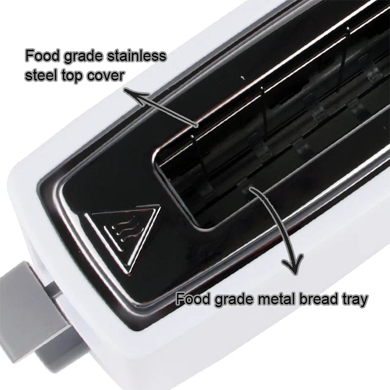 Stainless Steel Toaster Oven Breakfast Machine Grill Sandwich Maker