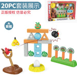 Angry Birds figure game with cute catapult.