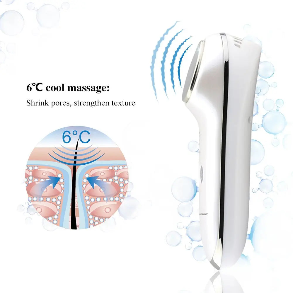 Hot & Cold Facial Massager Click To Shine