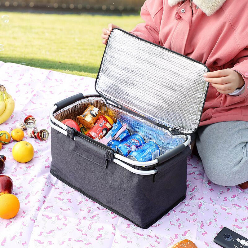 Foldable Insulated Picnic Basket™ Aleck