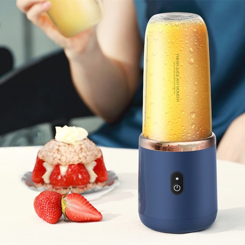 Portable Electric Juicer 6 Blades