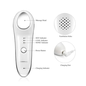 Hot & Cold Facial Massager Click To Shine