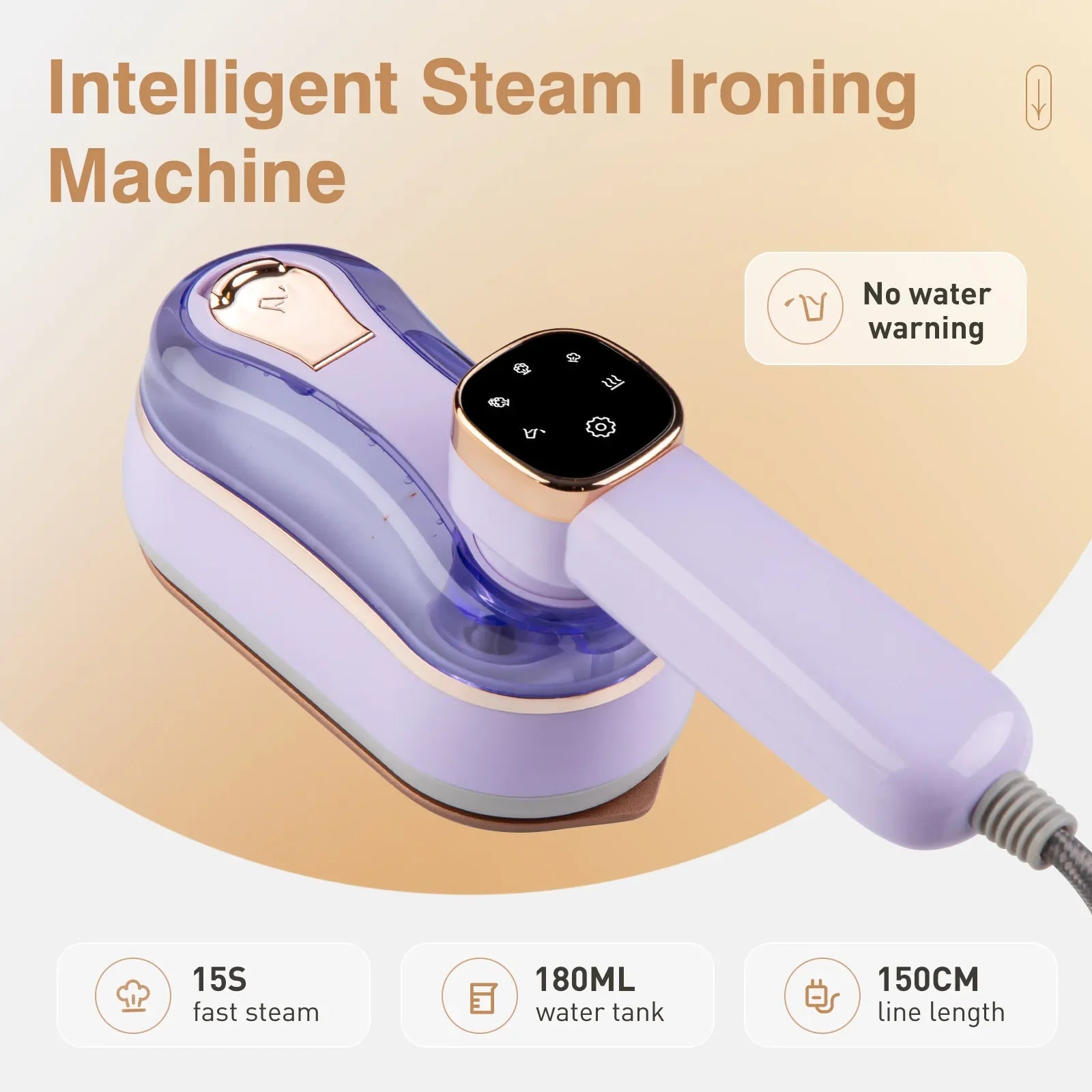 LCD LED handheld steam iron machine ColorCode