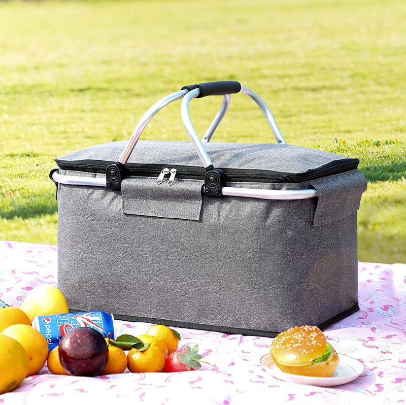 Foldable Insulated Picnic Basket™ Aleck