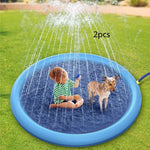 Non-Slip Splash Pad For Kids And Pet Dog Pool Summer Outdoor Water Toys Fun Backyard Fountain Play Mat Aleck