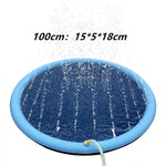 Non-Slip Splash Pad For Kids And Pet Dog Pool Summer Outdoor Water Toys Fun Backyard Fountain Play Mat Aleck