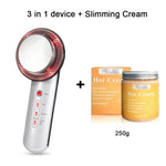 3 in 1 Cavitation Ultrasonic Machine Weight Loss Microcurrent EMS Body Slimming Massager Fat Burner Cream Gel LittleGoodies4U