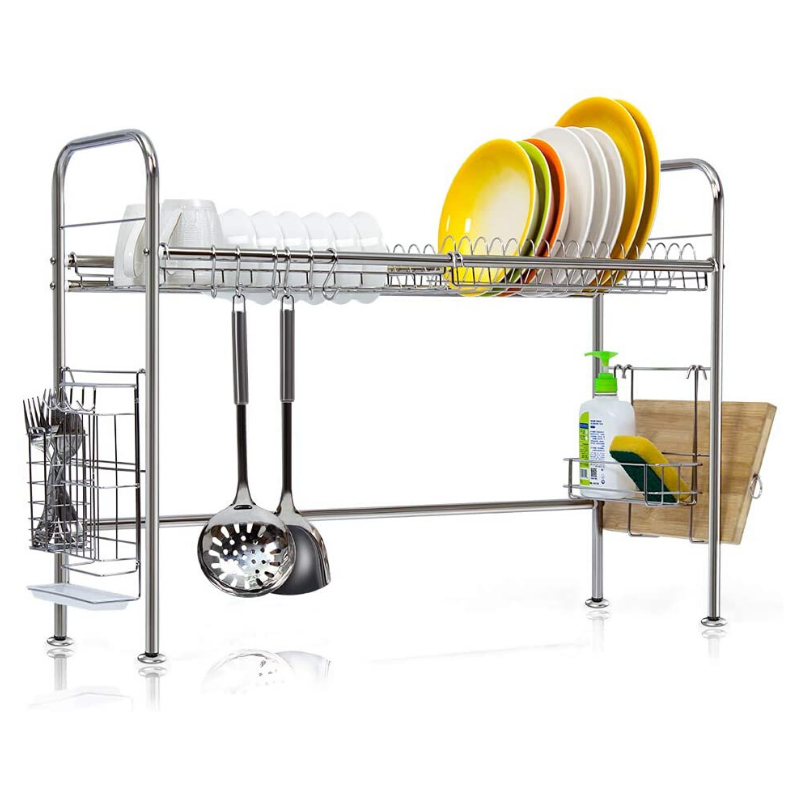 Premium Stainless Steel Over The Sink Dish Drying Rack Zincera