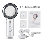 3 in 1 Cavitation Ultrasonic Machine Weight Loss Microcurrent EMS Body Slimming Massager Fat Burner Cream Gel LittleGoodies4U