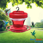 Hanging Bee Proof Hummingbird Water Feeders with Perch