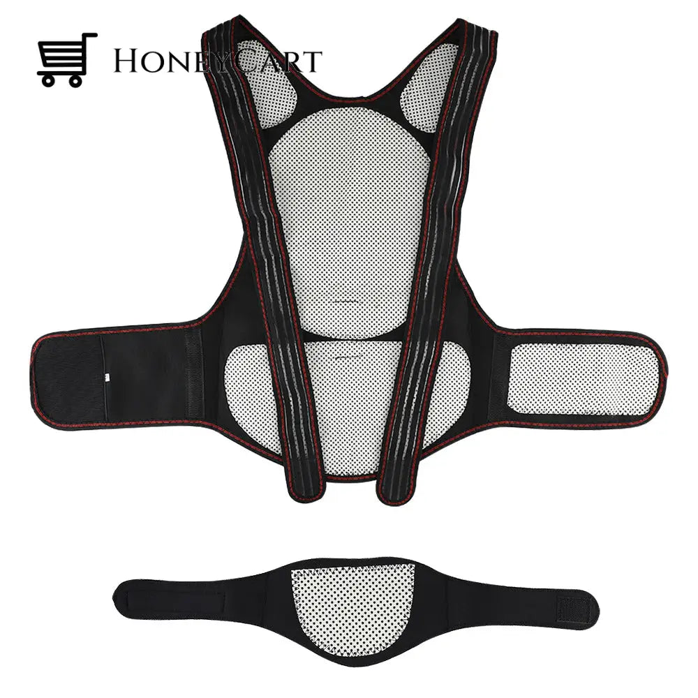 Magnet Physiotherapy Hot Compress Waist Belt Support Protector Aleck