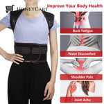 Magnet Physiotherapy Hot Compress Waist Belt Support Protector Aleck