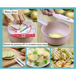 Multipurpose Vegetable Slicer Bowl Home-Designology