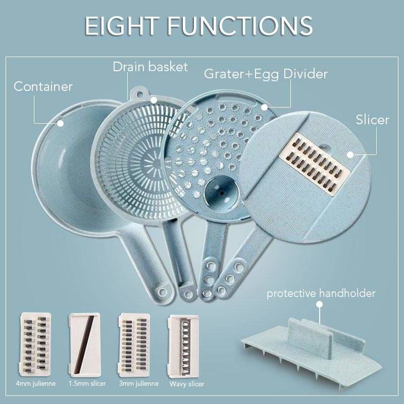 Multipurpose Vegetable Slicer Bowl Home-Designology