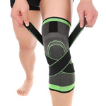 Knee Brace Compression Sleeve with Patella Stability Straps KKDAZ