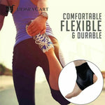 Plantar Ankle X Wrap Brace Support Compression Sleeve Aleck