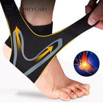 Plantar Ankle X Wrap Brace Support Compression Sleeve Aleck