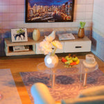 Large LED DIY Miniature Dollhouse Kit Zincera