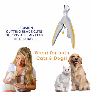 Dog Cat LED Painless Nail Clipper Aleck