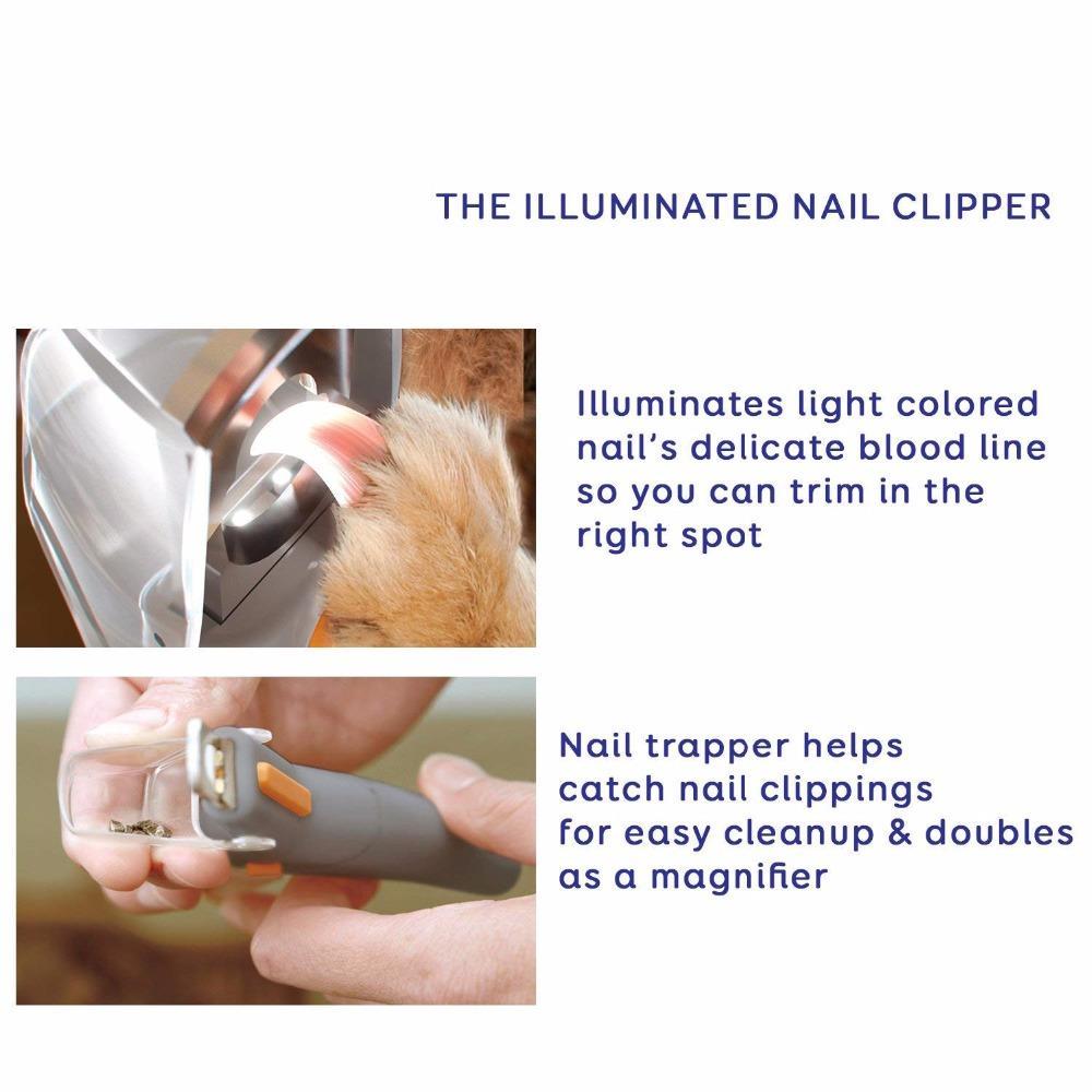 Dog Cat LED Painless Nail Clipper Aleck