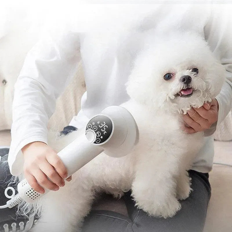 Smart Pet Hair Dryer Dog Golden Retriever Cat Grooming Hairdressing Blow & Comb Silent No Harm Pet Cleaning Supplies Pet Products EXXE